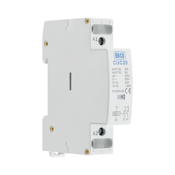 BG Circuit Protection  20A Double Pole Contactor CUC20