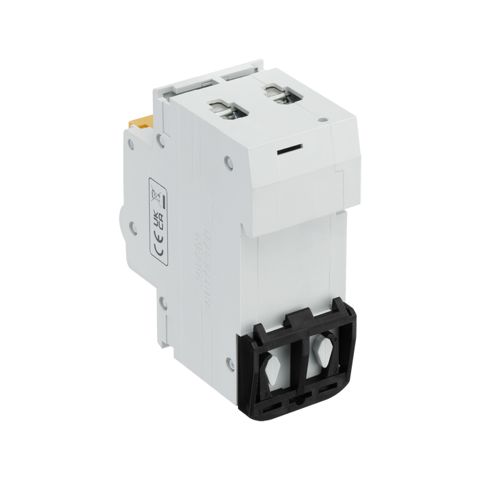 BG Circuit Protection Type F Double Pole C Curve RCBO 20A CUCRC20F