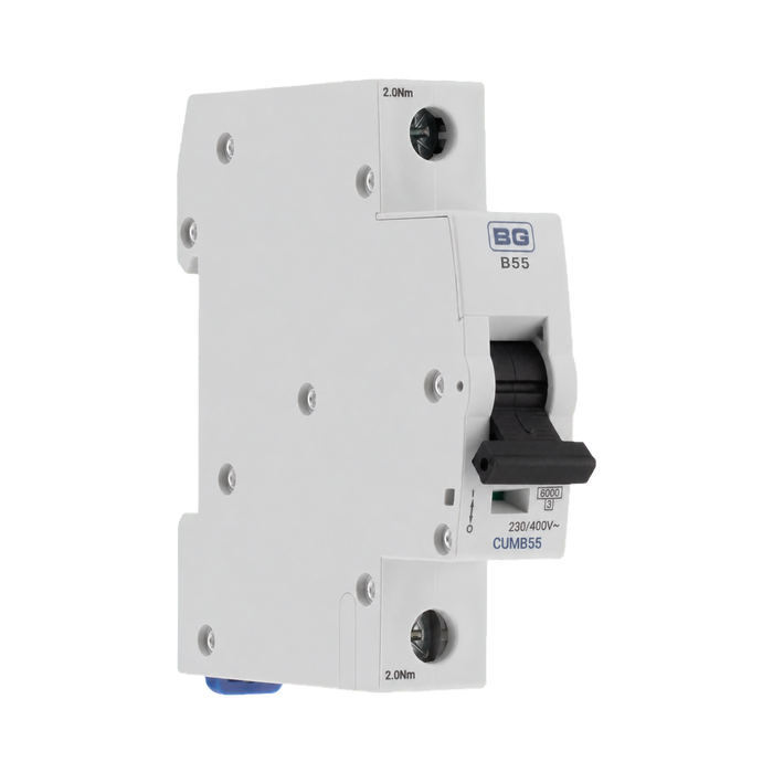 BG Circuit Protection B Curve MCB 55A CUMB55 — product view 4