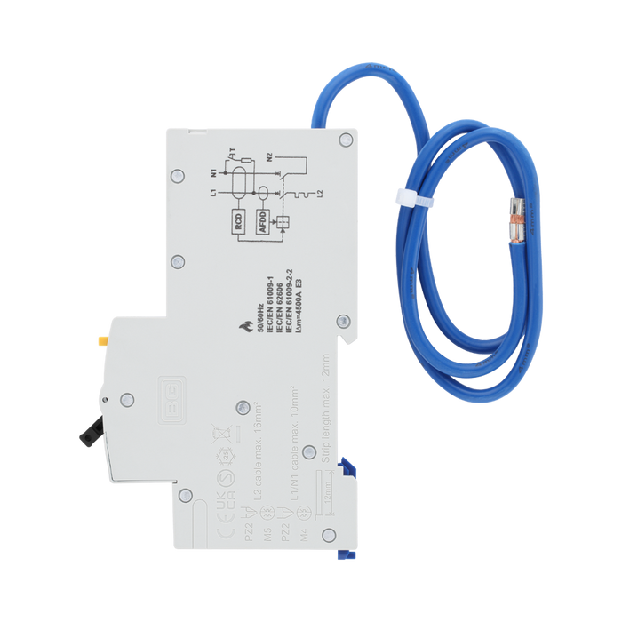 BG Circuit Protection CURAFDB DPA AFDD — side view