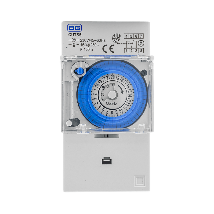 BG Circuit Protection  Time Analogue 24 Hour CUTS5