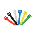Unicrimp Black 100mm x 2.5mm Cable Tie Pk 100 QTB100M