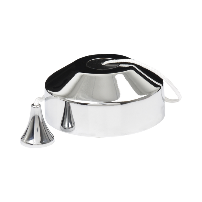 Knightsbridge 10AX 2 Way Pull Cord Switch Polished Chrome 8300PC