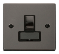 Click Deco Black Nickel 13A Switched Spur VPBN751BK