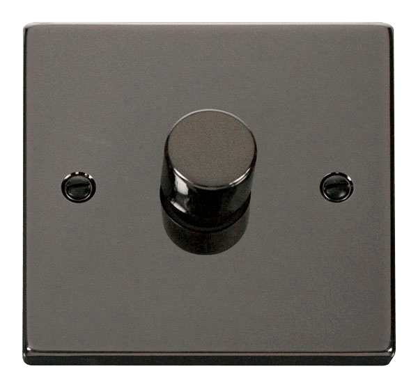 Click Deco Black Nickel 1G LED Dimmer Switch VPBN161