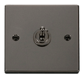 Click Deco Black Nickel 1G Toggle Switch VPBN421