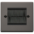 Click Deco Black Nickel 2G Cable Brush Outlet VPBNBRUSHBK