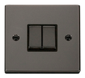 Click Deco Black Nickel 2W & Intermediate Switch VPBN4125BK
