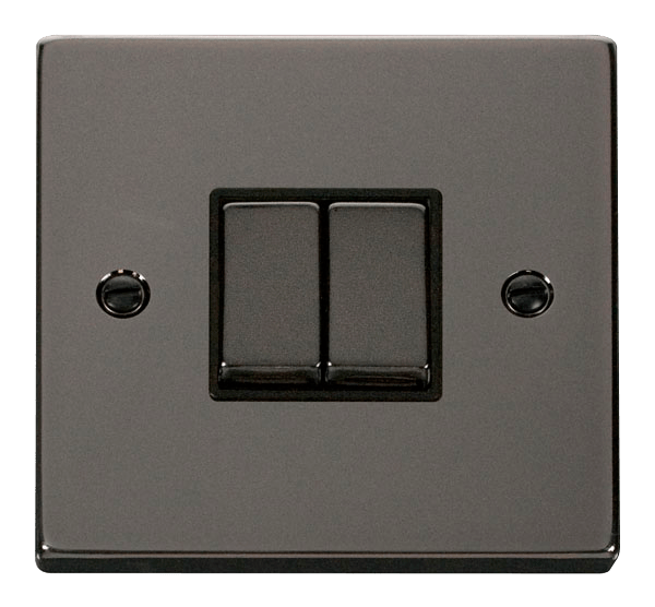 Click Deco Black Nickel 2W & Intermediate Switch VPBN4125BK