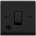 Click Deco Matt Black 20A Double Pole Switch with Flex VPMB522BK
