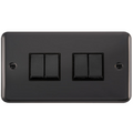 Click Deco Plus Black Nickel 4G Light Switch DPBN414BK