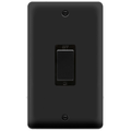 Click Deco Plus Matt Black 45A Cooker Switch DPMB502BK