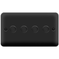 Click Deco Plus Matt Black 4G LED Dimmer Switch DPMB164