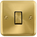 Click Deco Plus Satin Brass Intermediate Switch DPSB425BK available from RS Electrical Supplies