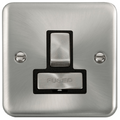 Click Deco Plus Satin Chrome 13A Switched Spur DPSC751BK