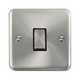 Click Deco Plus Satin Chrome Intermediate Switch DPSC425BK