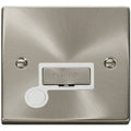 Click Deco Satin Chrome 13A Unswitched Spur with Flex VPSC550WH Available from RS Electrical Supplies