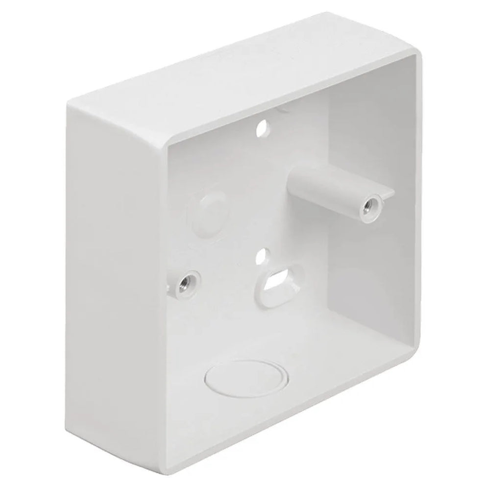 Conduit & Trunking PVC Back Box SB1RCWH RS Electrical Supplies