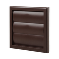 Blauberg 100mm Gravity Grille Brown