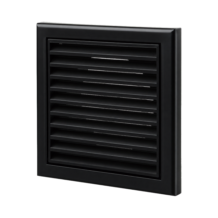 Blauberg 100mm Fixed Grille Black