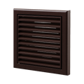 Blauberg 100mm Fixed Grille Brown