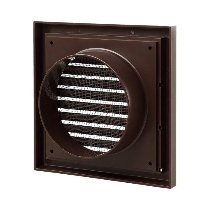 Blauberg 100mm Fixed Grille Brown
