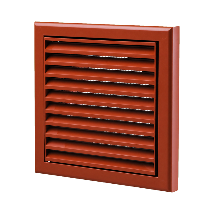 Blauberg 100mm Fixed Grille Terracotta