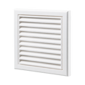 Blauberg 100mm Fixed Grille White