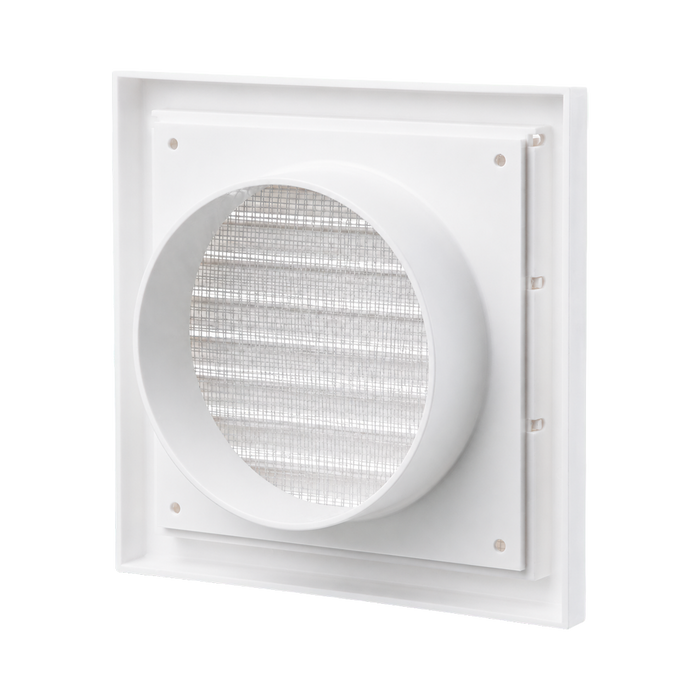 Blauberg 100mm Fixed Grille White