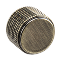 Antique Brass Dimmer Knob by Knightsbridge with Knurled Detail