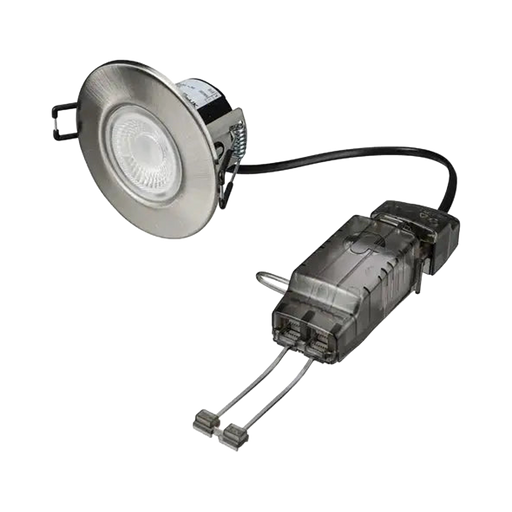 Collingwood Dimmable Downlight Brushed Steel Warm White DL388BS5530
