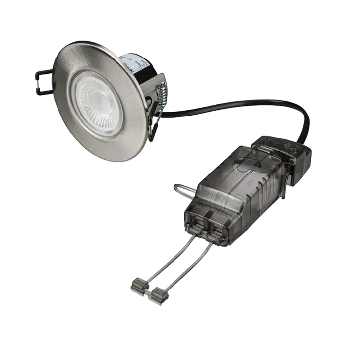 Collingwood Dimmable Downlight Brushed Steel Warm White DL388BS5530
