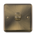 Click Deco Plus Antique Brass 1G LED Dimmer Switch DPAB161