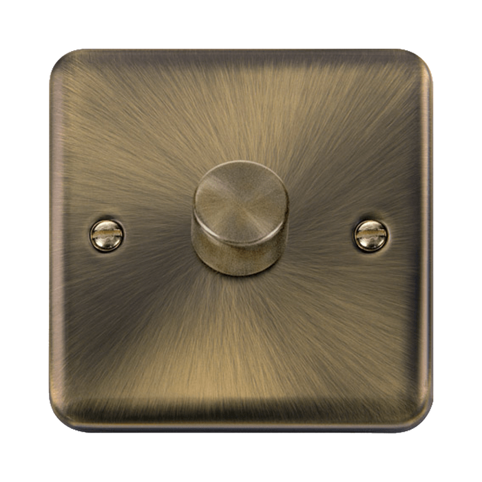 Click Deco Plus Antique Brass 1G LED Dimmer Switch DPAB161
