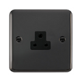 Click Deco Plus Black Nickel 2A Unswitched Socket DPBN039BK