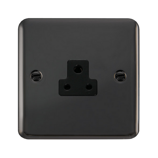 Click Deco Plus Black Nickel 2A Unswitched Socket DPBN039BK