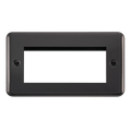 Click Deco Plus Black Nickel 4G Euro Plate DPBN312