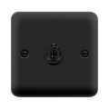 Click Deco Plus Matt Black 1G Toggle Switch DPMB421