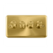 Click Deco Plus Satin Brass 4G LED Dimmer Switch DPSB164