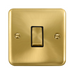 Click Deco Plus Satin Brass Intermediate Switch DPSB425BK