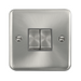 Click Deco Plus Satin Chrome 2W & Intermediate Switch DPSC4125GY