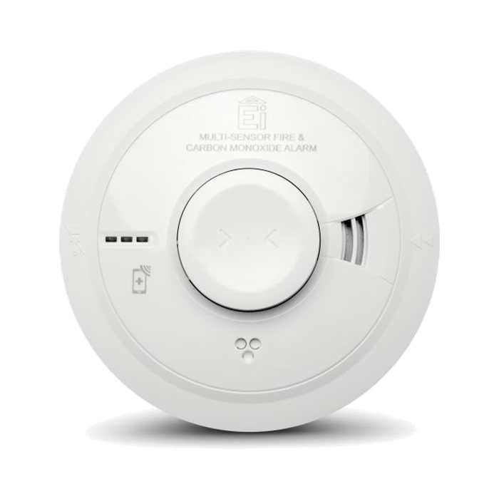 Aico Ei3030 multi-sensor fire and carbon monoxide alarm - front view