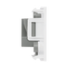 BG Electrical White 2A Round Pin Unswitched Socket Euro Module EM2ASW - view 4