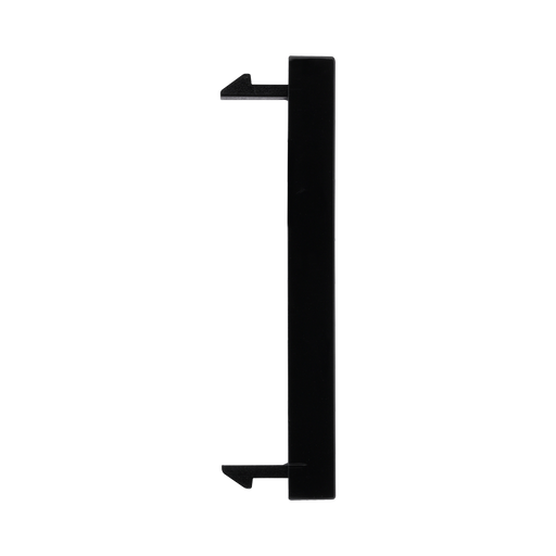 BG Electrical Black 1 Module Blank Euro Module EMBLK1B - view 1