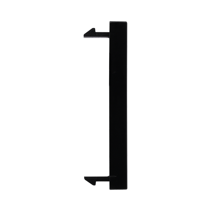 BG Electrical Black 1 Module Blank Euro Module EMBLK1B - view 1