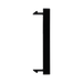 BG Electrical Black 1 Module Blank Euro Module EMBLK1B - view 1