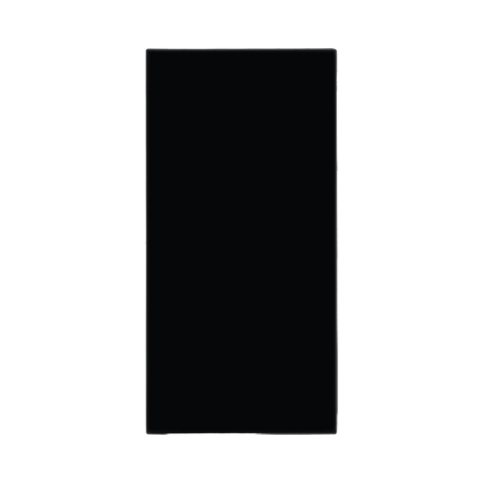 BG Electrical Black 1 Module Blank Euro Module EMBLK1B - view 3