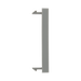 BG Electrical Grey 1 Module Blank Euro Module EMBLK1G - view 1