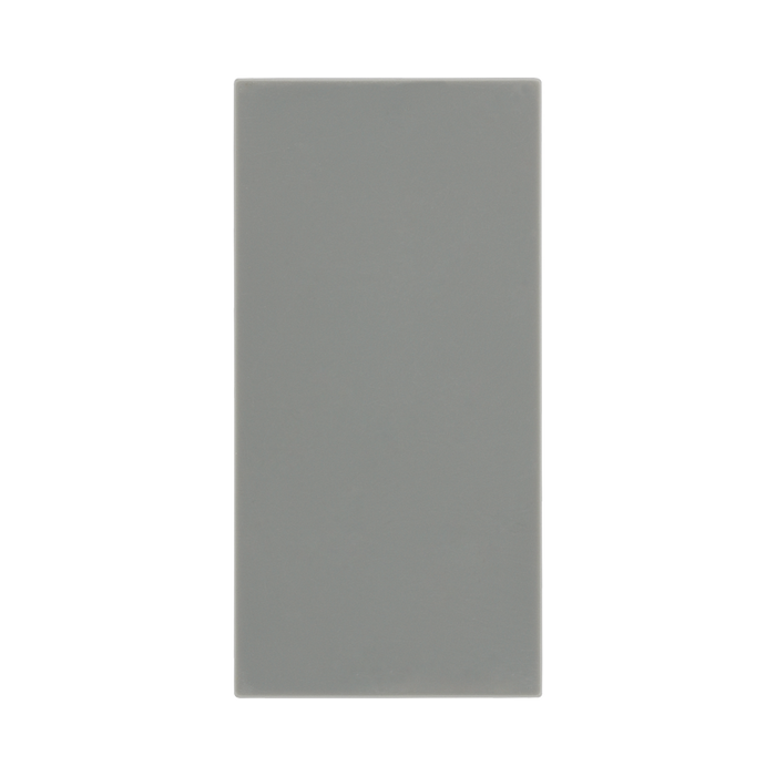 BG Electrical Grey 1 Module Blank Euro Module EMBLK1G - view 3