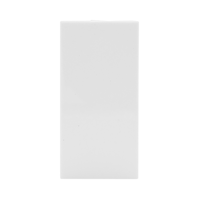BG Electrical White 1 Module Blank Euro Module EMBLK1W - view 1